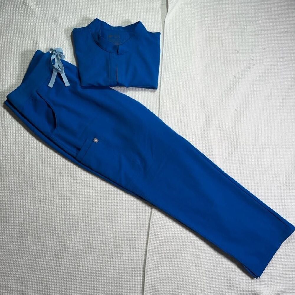 Size XL Figs Women's Blue Set PO 8174